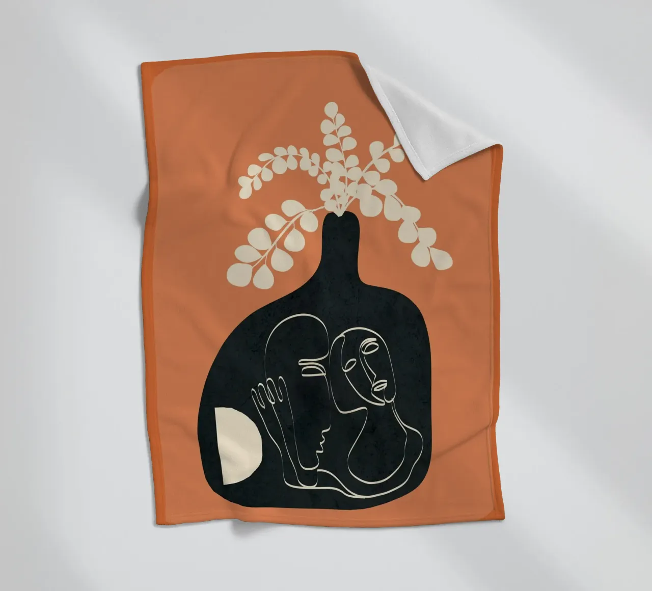 Vase Decoration Design 1 coperta in pile da cityart