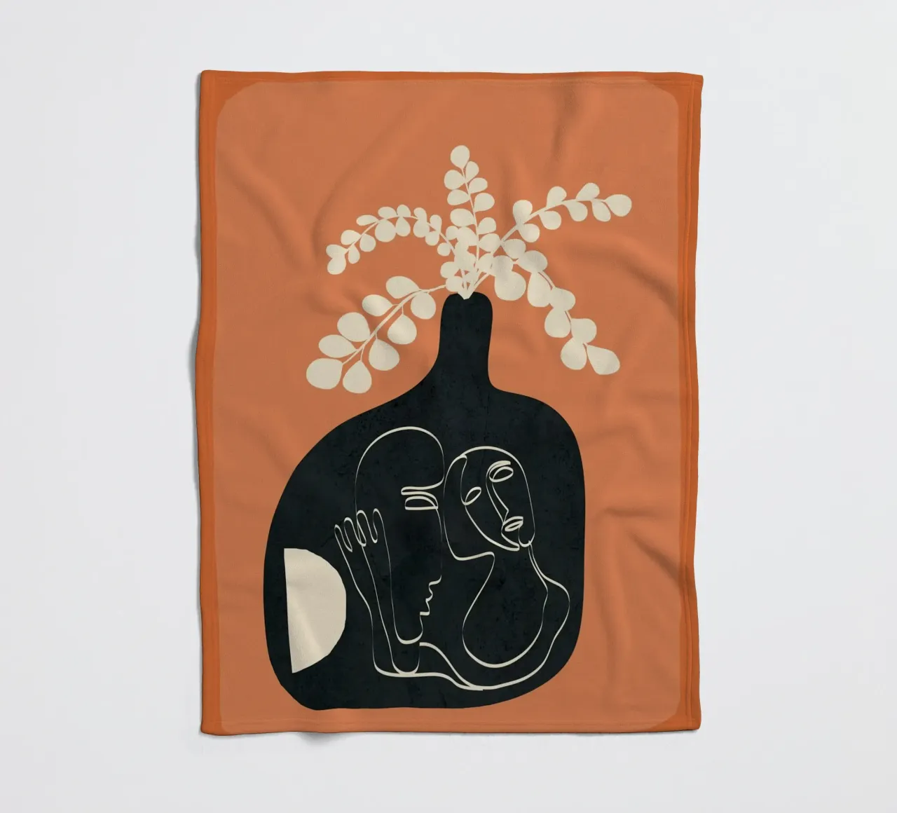 Vase Decoration Design 1 coperta in pile da cityart