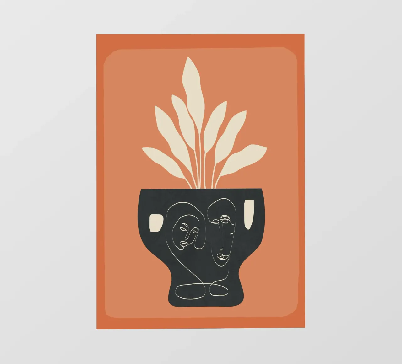 Vase Decoration Design 2 telo in pvc da cityart