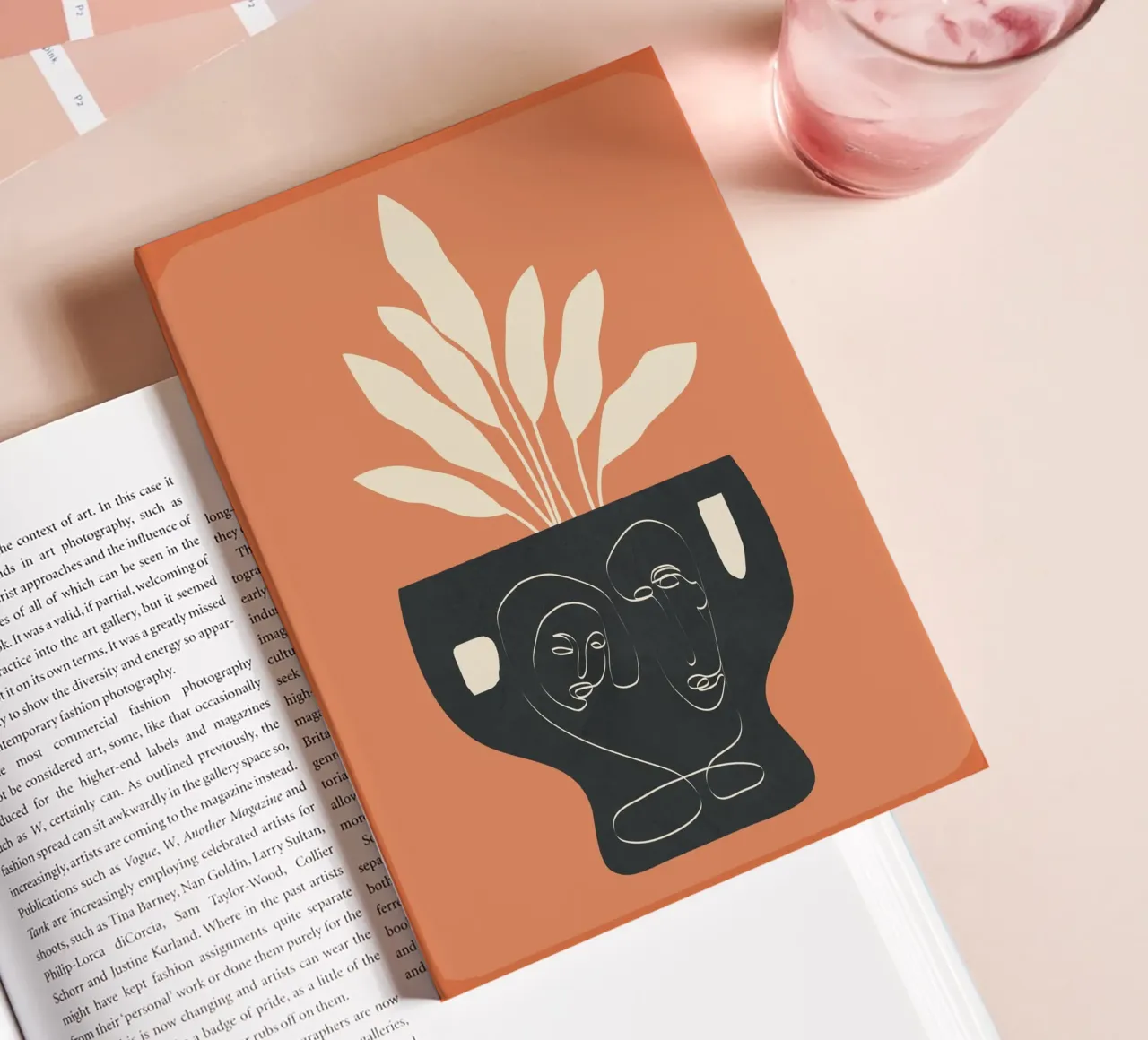 Vase Decoration Design 2 notebook by cityart