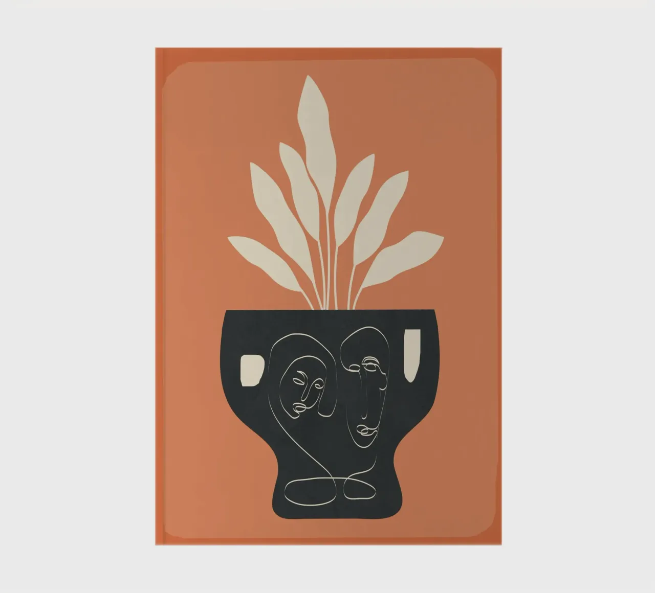 Vase Decoration Design 2 notebook by cityart