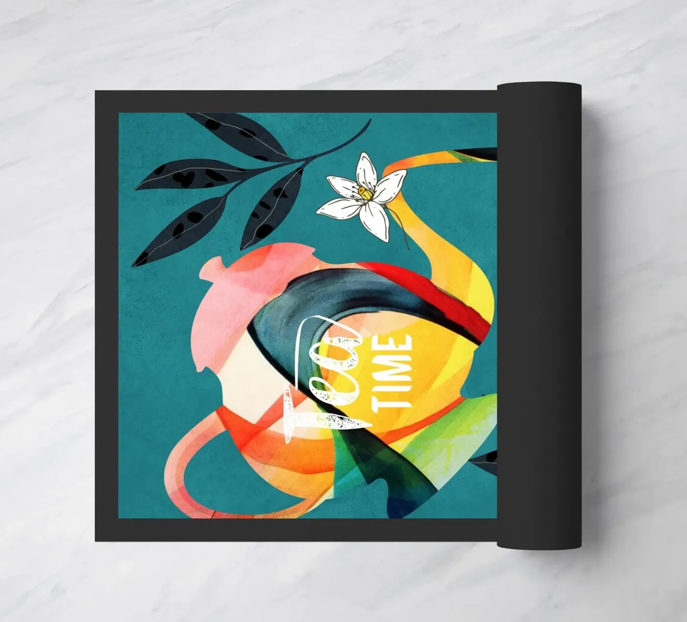 Tea Time deurmat van cityart