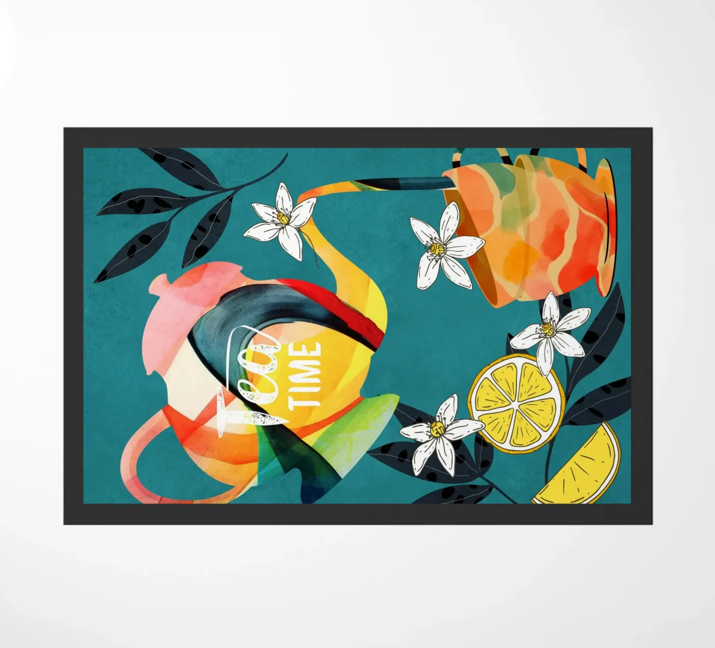 Tea Time deurmat van cityart