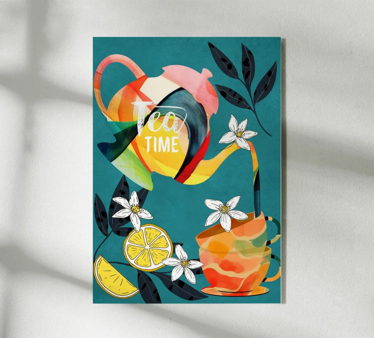 Tea Time acryl van cityart