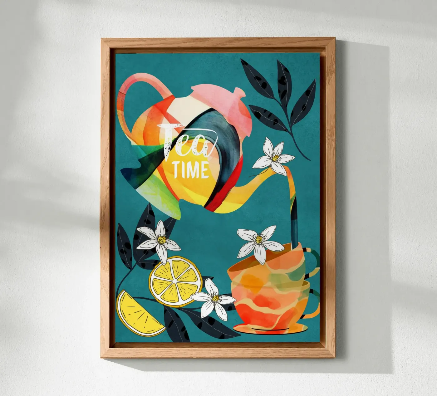 Tea Time forex plate by cityart