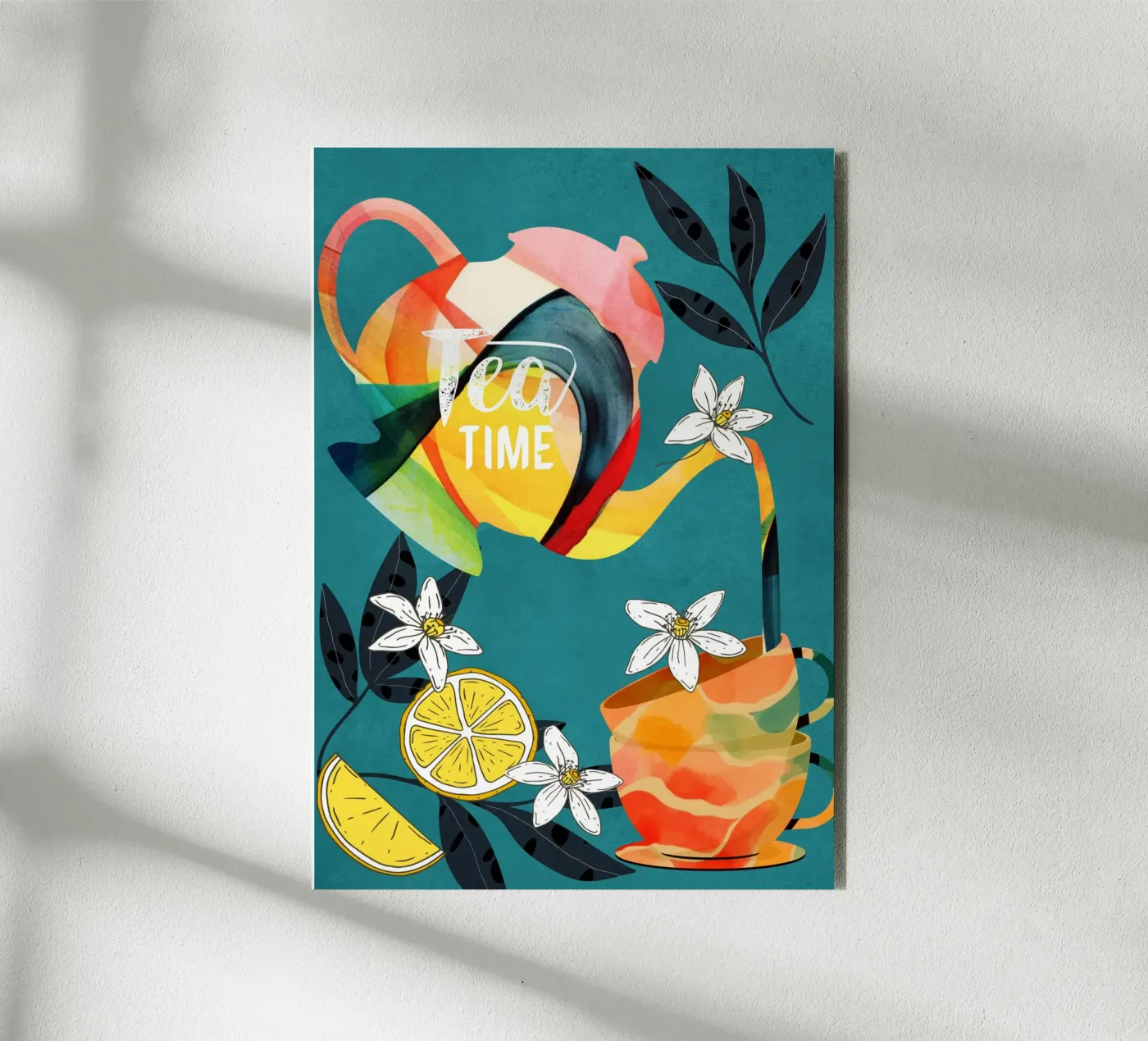 Tea Time forex plate by cityart