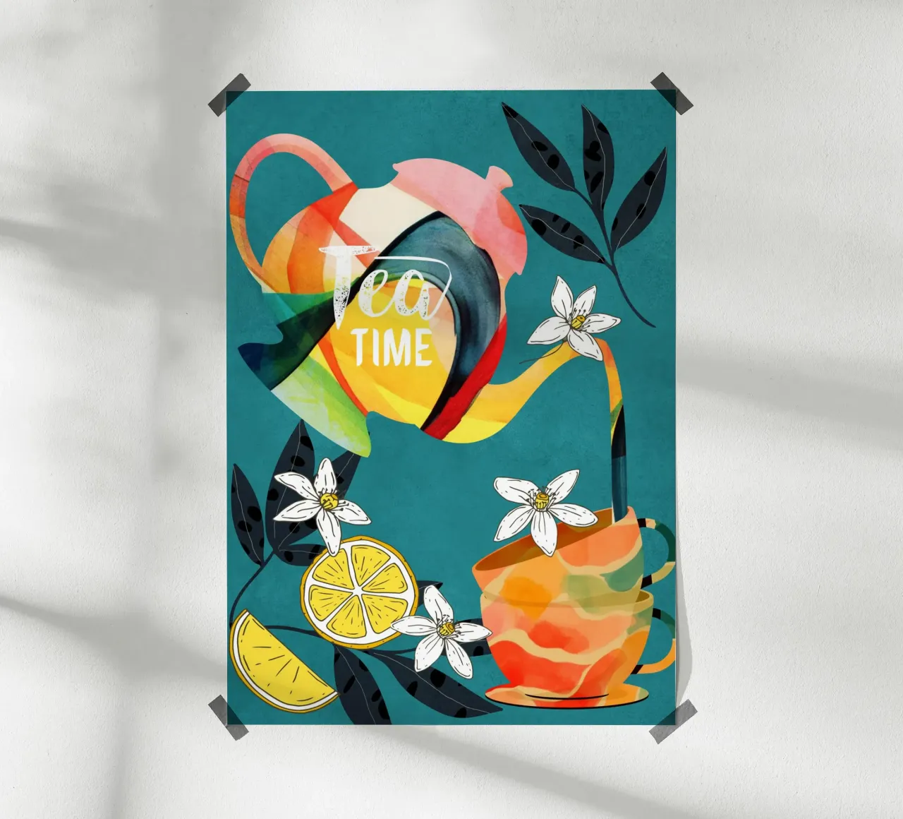 Tea Time Poster von cityart