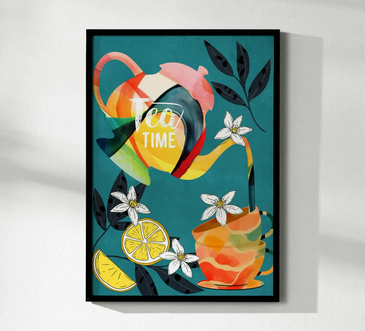 Tea Time Poster von cityart