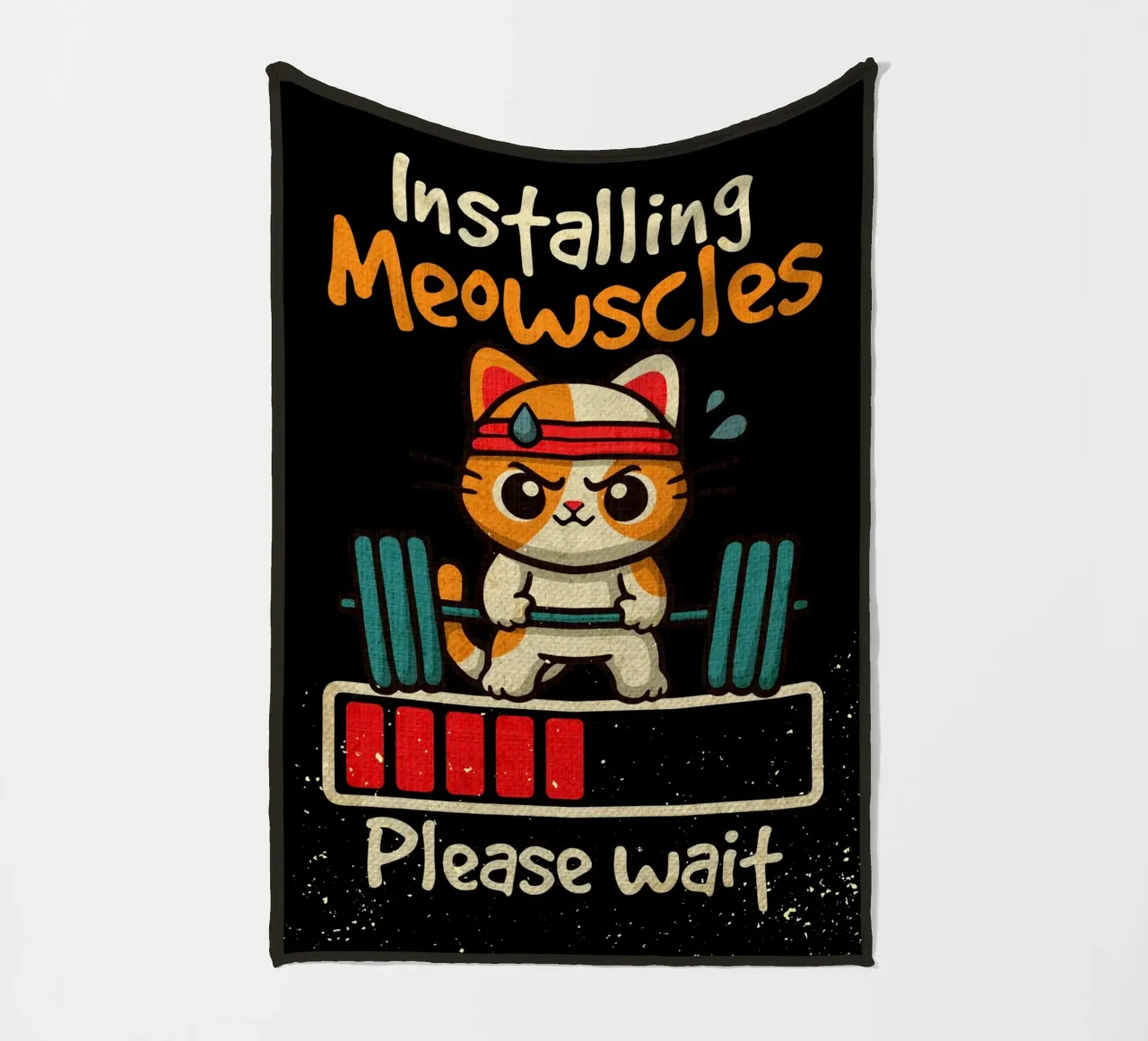 Installazione di meowscles coperta in pile da Andrew S Morrison