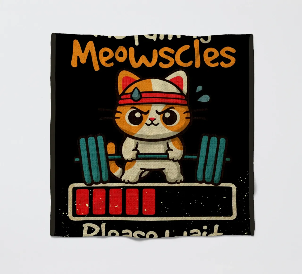 Installazione di meowscles coperta in pile da Andrew S Morrison