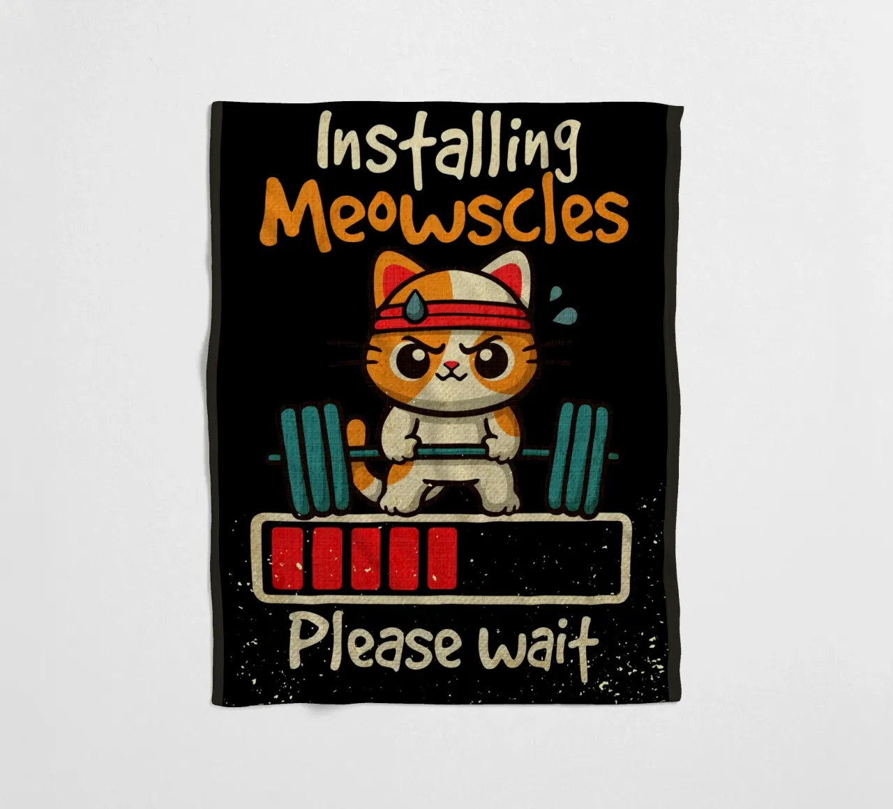 Installazione di meowscles coperta in pile da Andrew S Morrison