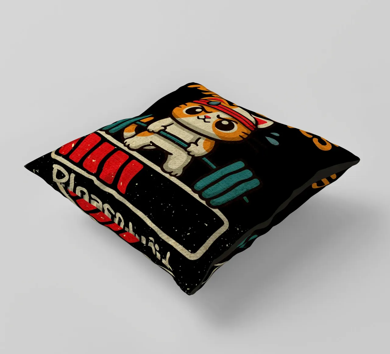Installazione di meowscles cuscino da Andrew S Morrison