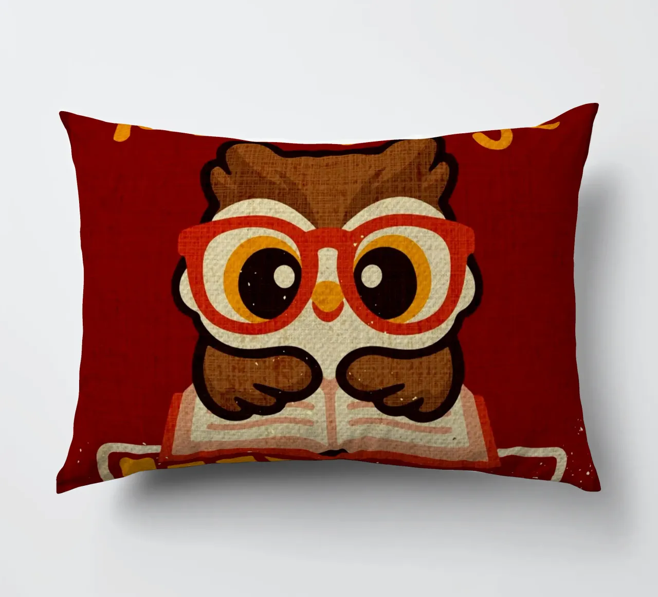 Installazione di knowledge owl cuscino da Andrew S Morrison