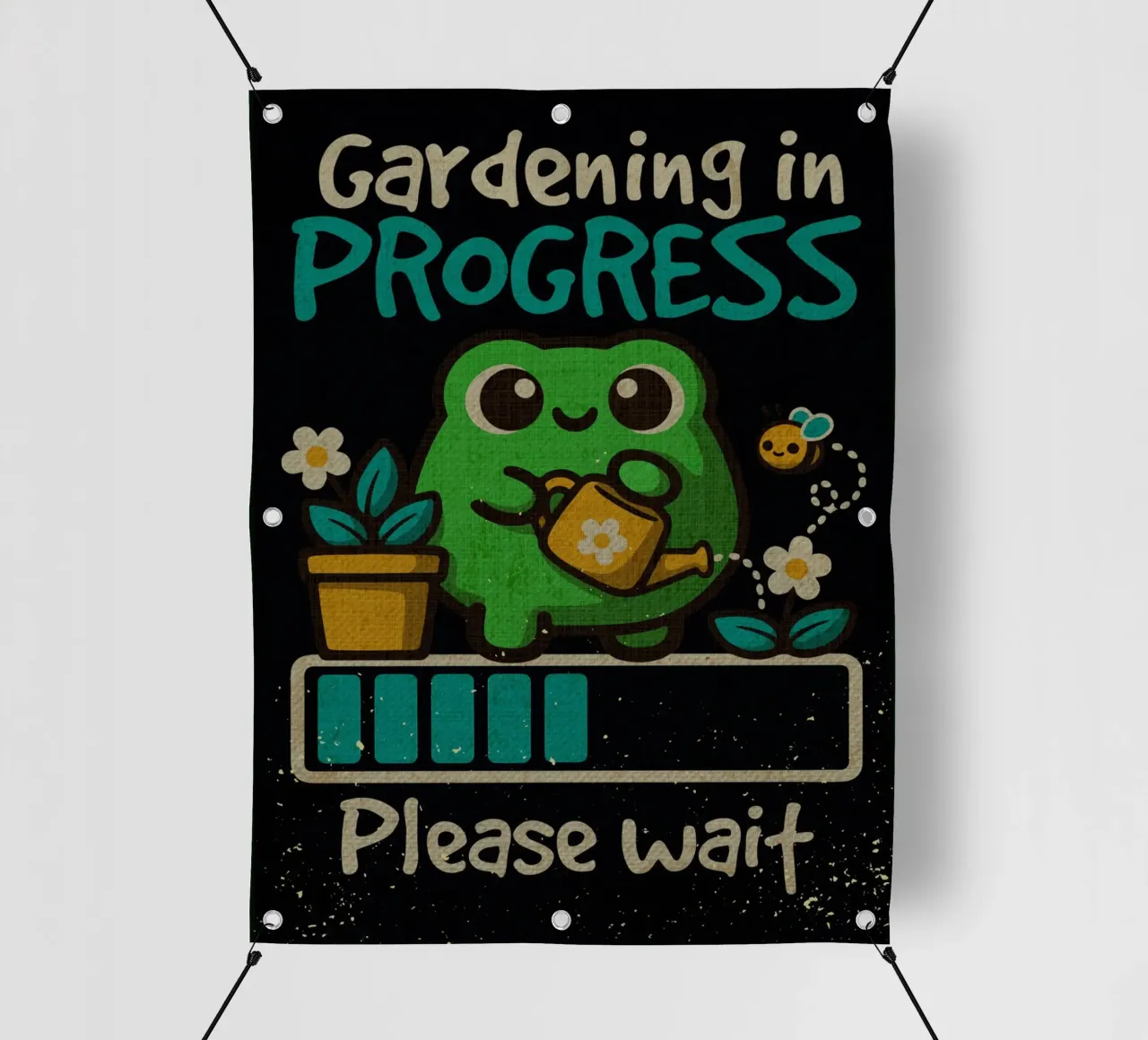 Giardinaggio in corso telo in pvc da Andrew S Morrison