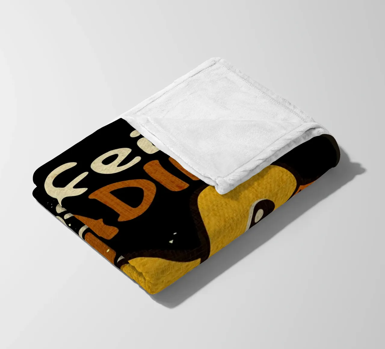 Caffeine loading duck fleece blanket by Andrew S Morrison