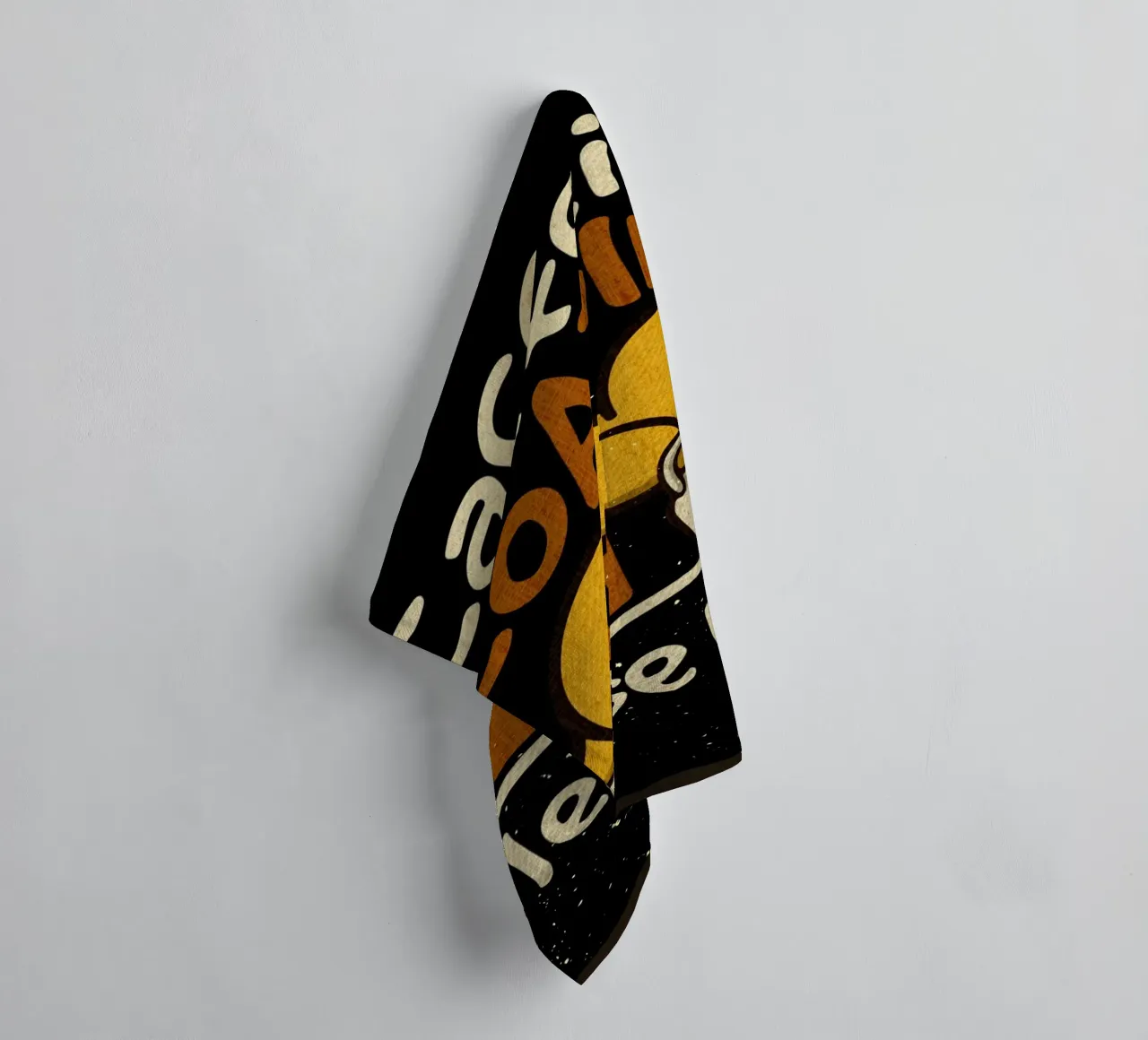 Caffeine loading duck towel by Andrew S Morrison