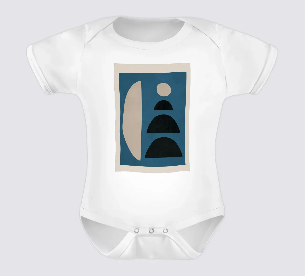 Abstract Balance 8 body neonato maniche corte da cityart