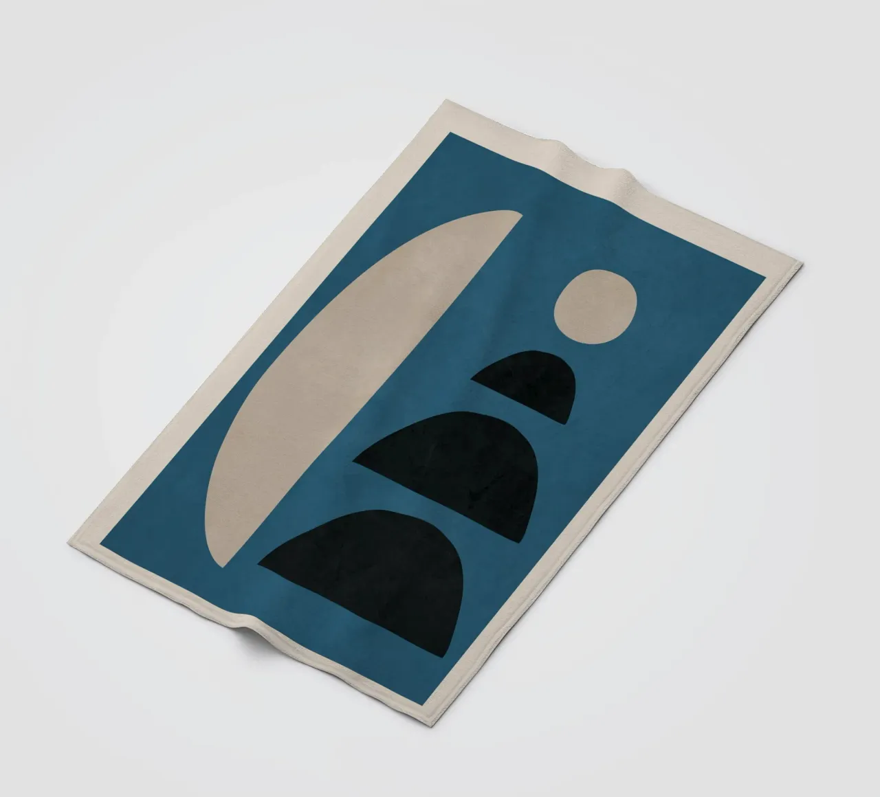 Abstract Balance 8 fleece blanket by cityart