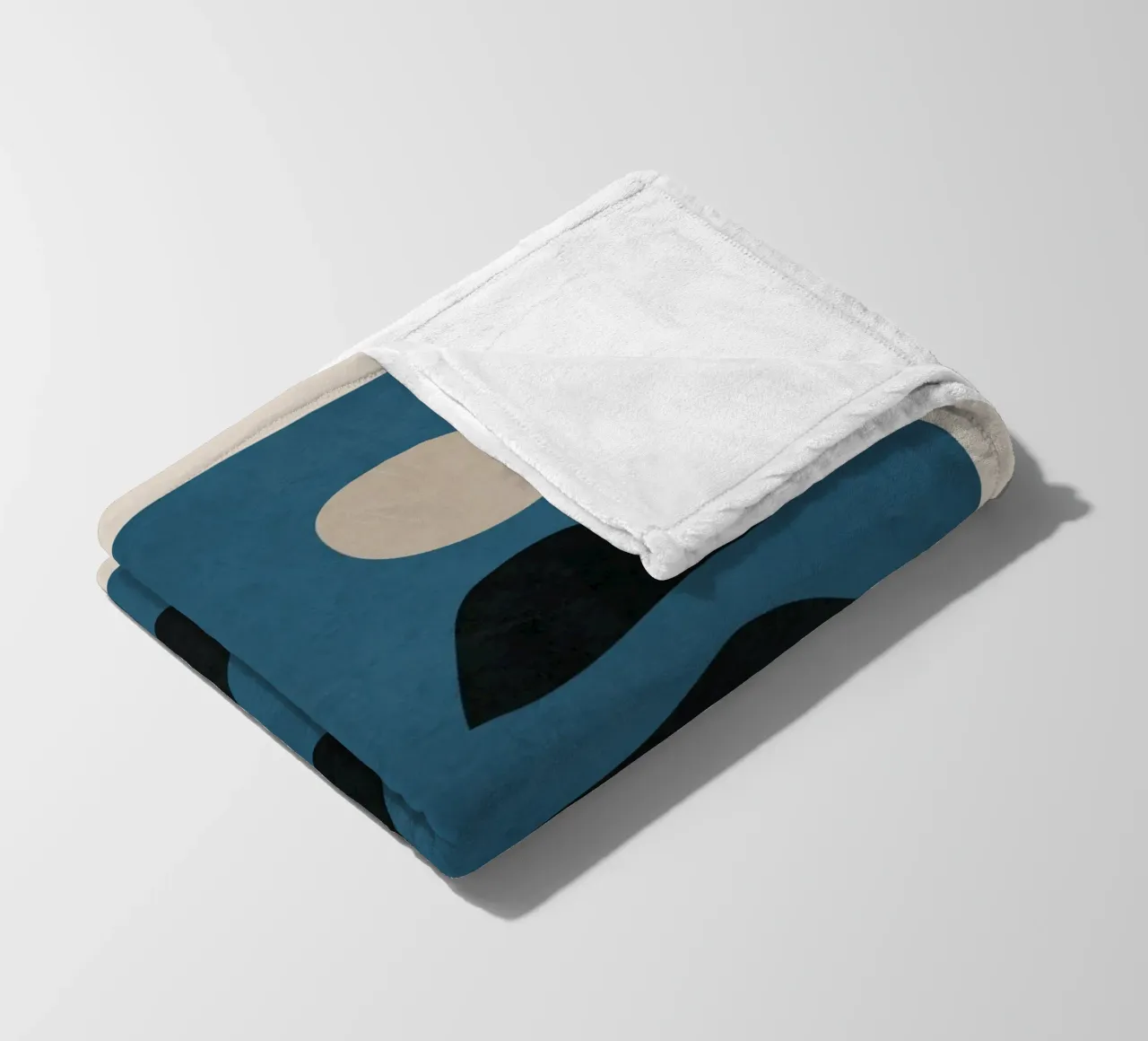 Abstract Balance 8 fleece blanket by cityart
