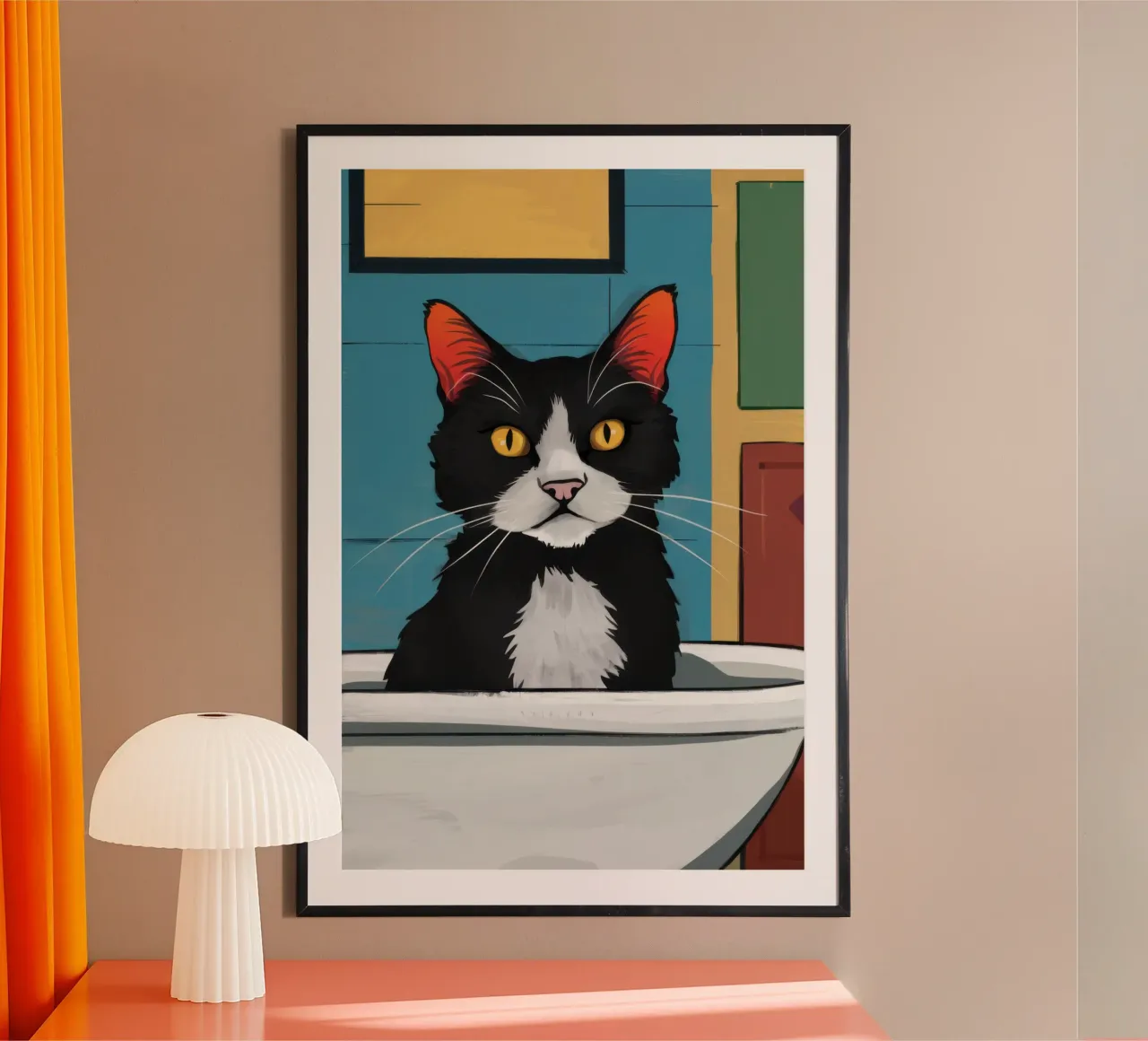L'appestato del bagno poster da Ink Pulse