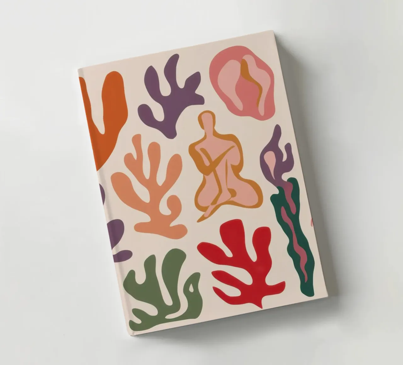 Maraoui Earthy Cutouts notebook by Mythy Brush
