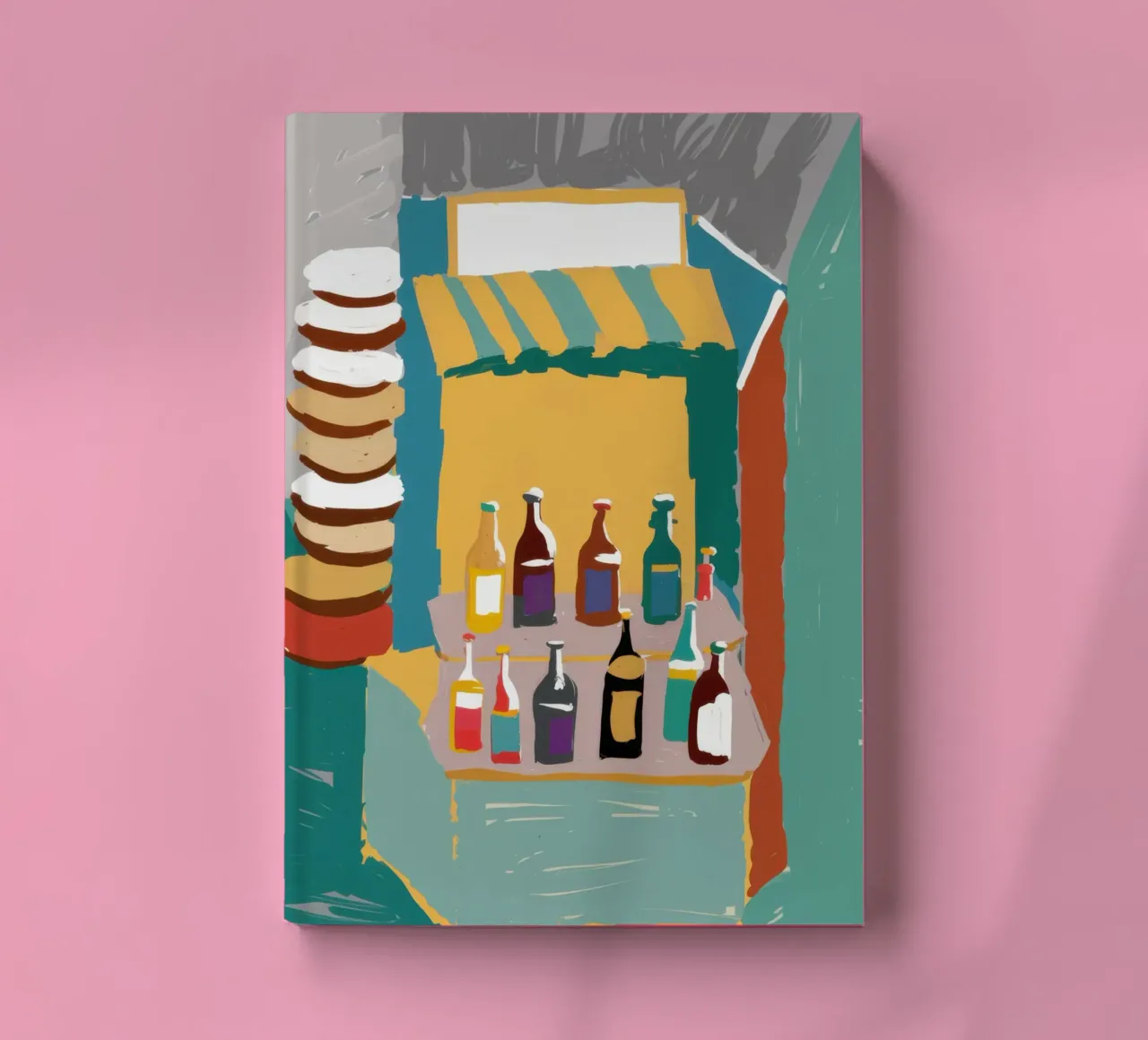 Quaint Bar Front notebook by Giant Foxs