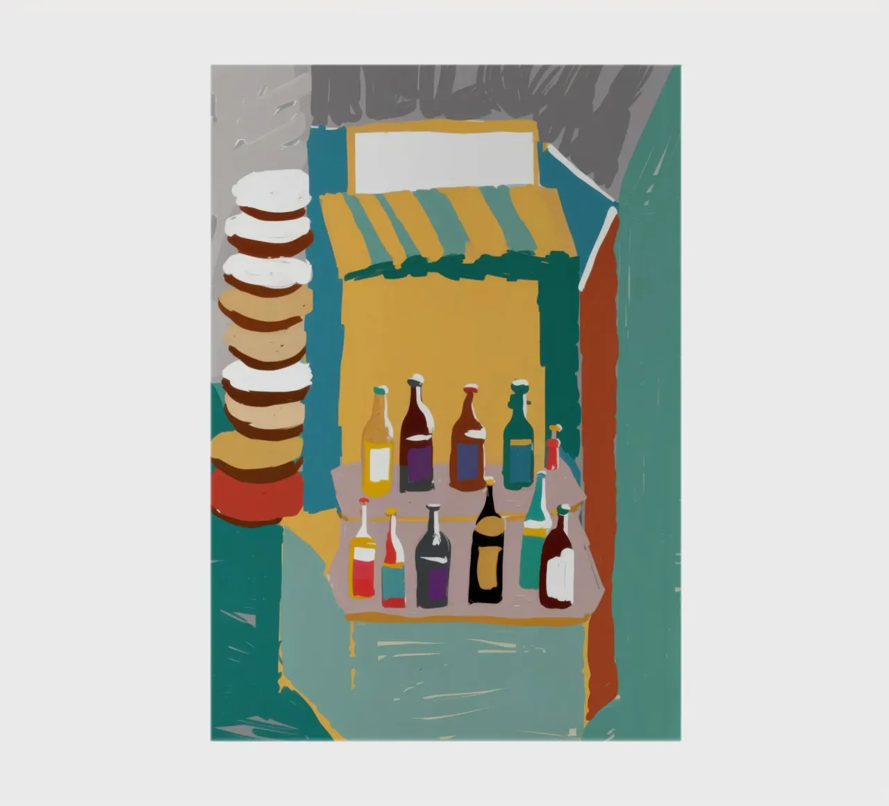 Quaint Bar Front notebook by Giant Foxs