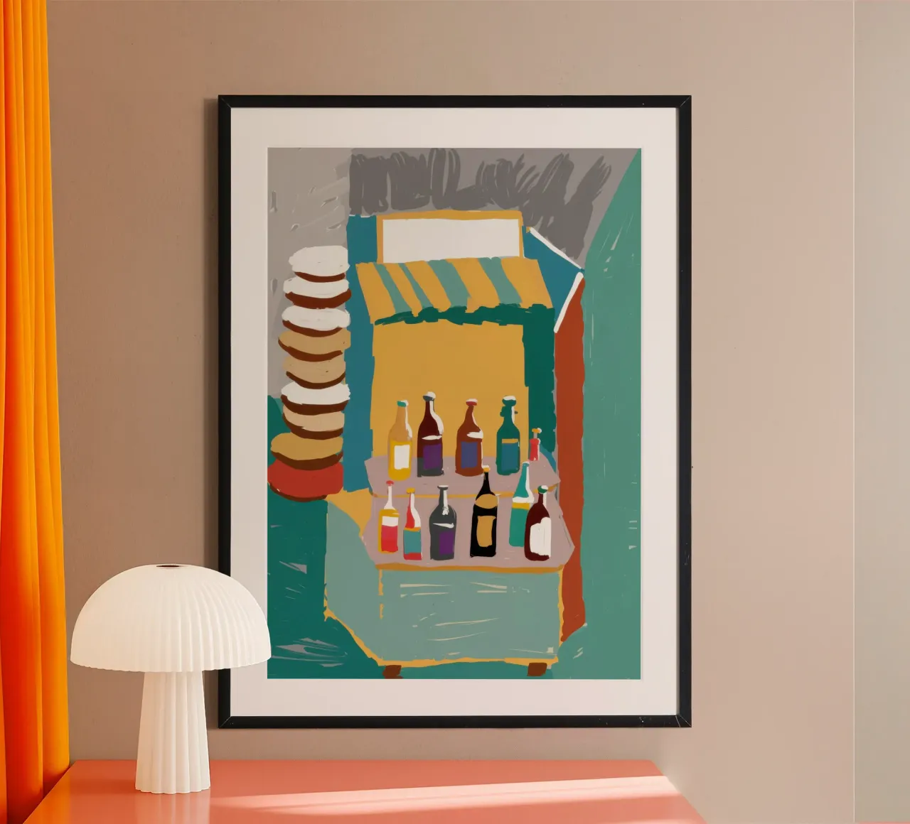 Quaint Bar Front carta hahnemühle da Giant Foxs