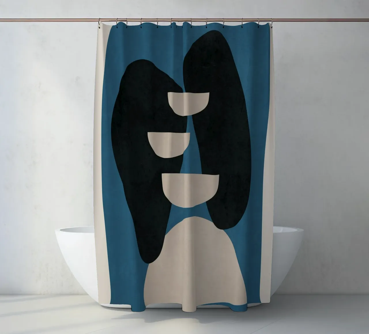 Abstract Balance 9 tenda da doccia da cityart