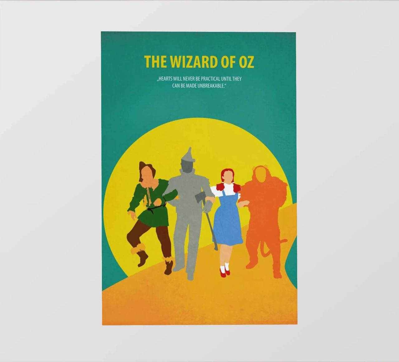 The Wizard of Oz pellicola backlit da Fräulein Fisher