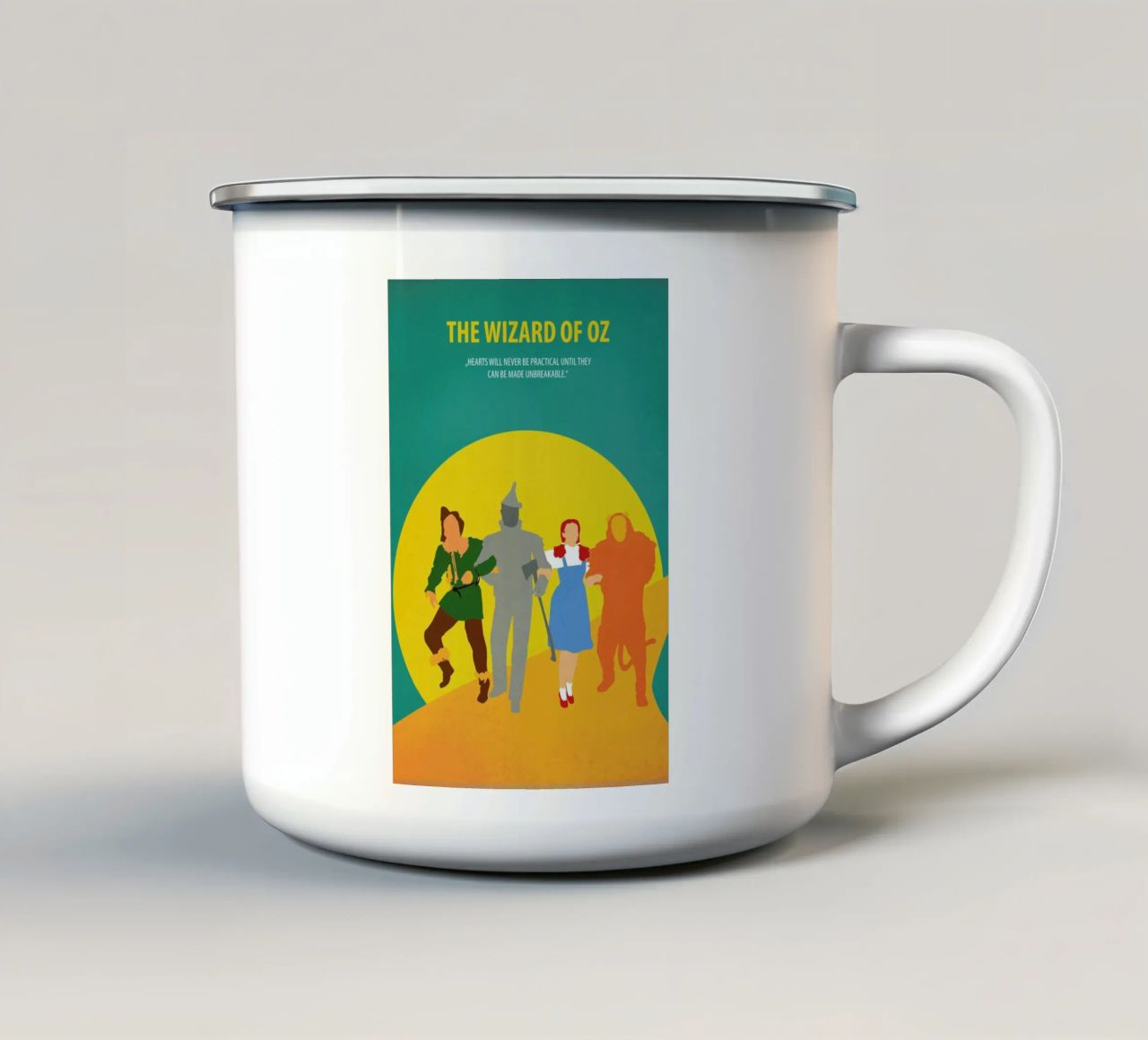 The Wizard of Oz tazza in smalto da Fräulein Fisher