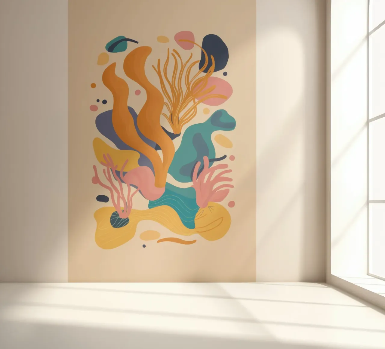 Earthen Shape Symphony photo wallpaper by Dream Gesso