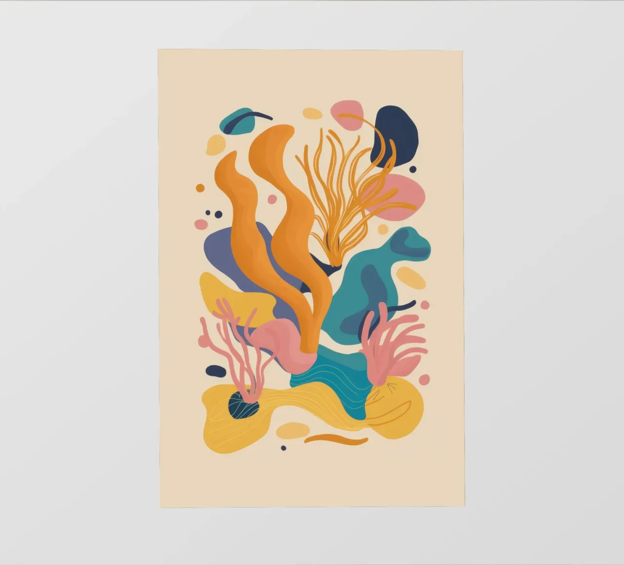 Earthen Shape Symphony photo wallpaper by Dream Gesso