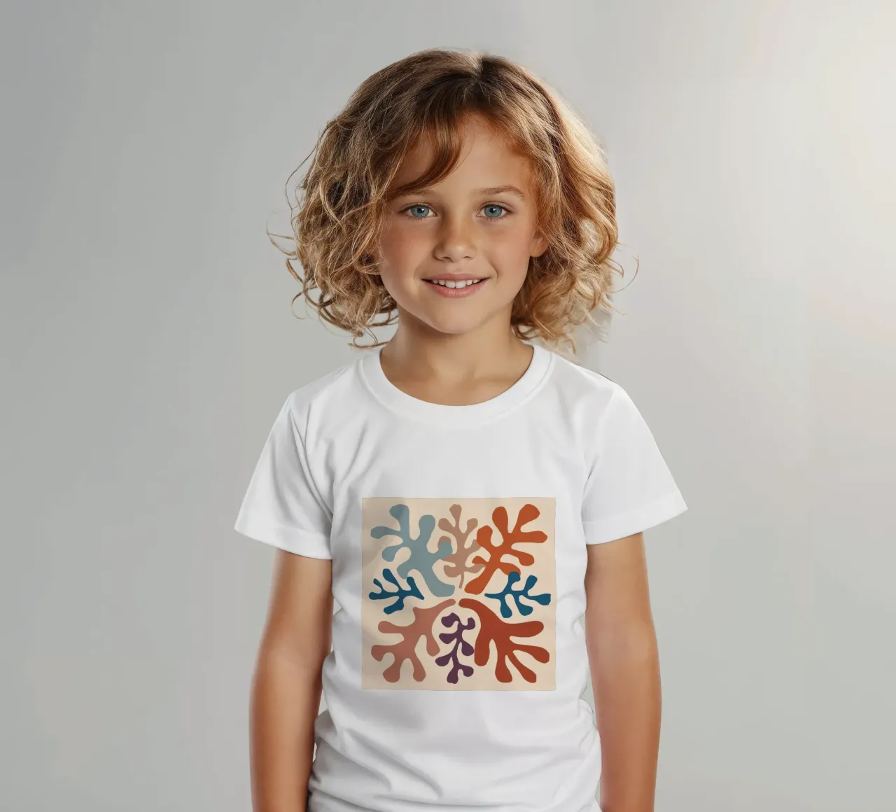 Coral Reef Leaves kids t-shirt by Reds Jays