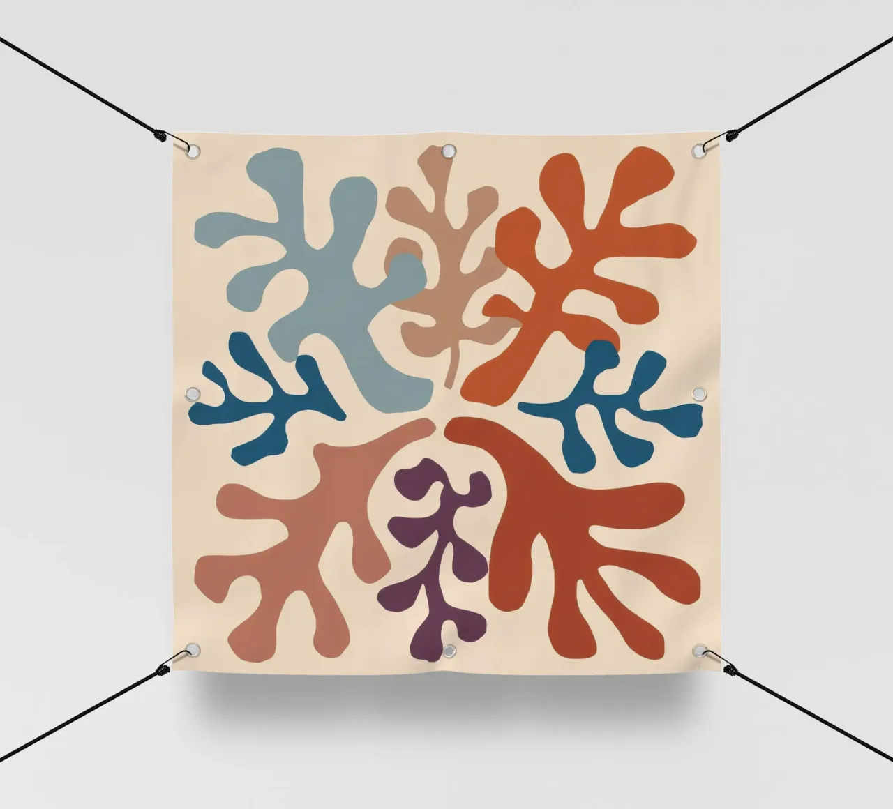 Coral Reef Leaves pvc cover by Reds Jays
