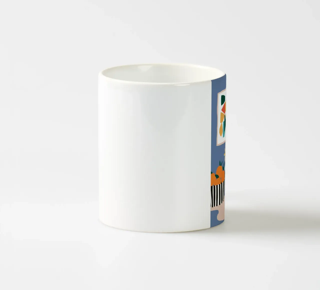 Medley floreale cubista tazza in ceramica da Giant Foxs