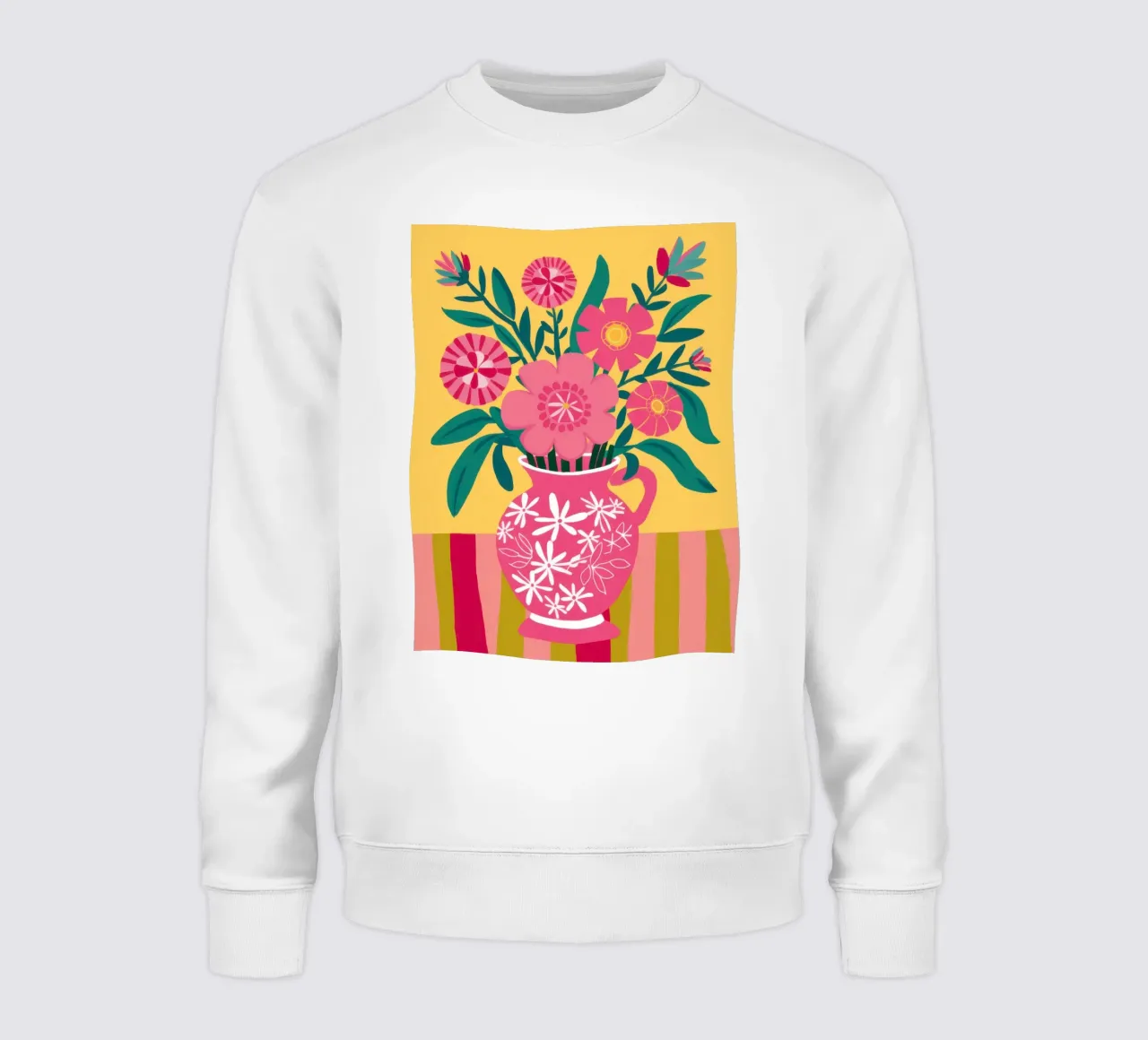 Gioia a righe fucsia felpa da Dream Gesso