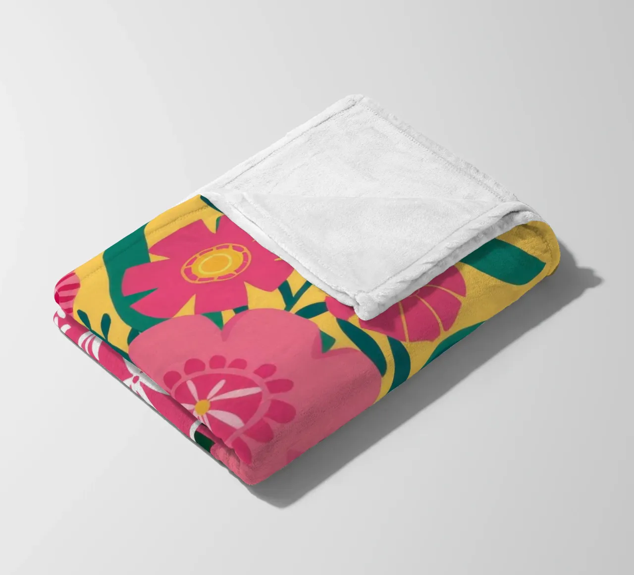 Gioia a righe fucsia coperta in pile da Dream Gesso