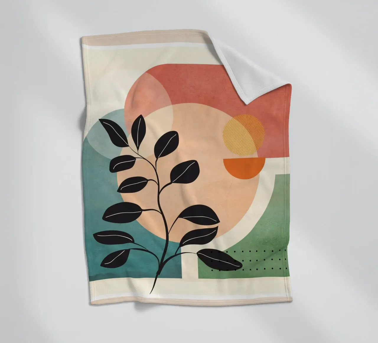 Tropical Geometry 03 coperta in pile da cityart