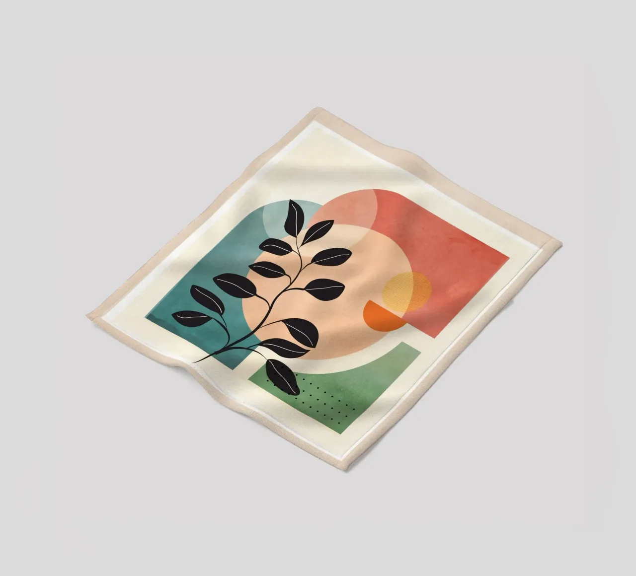 Tropical Geometry 03 coperta in pile da cityart
