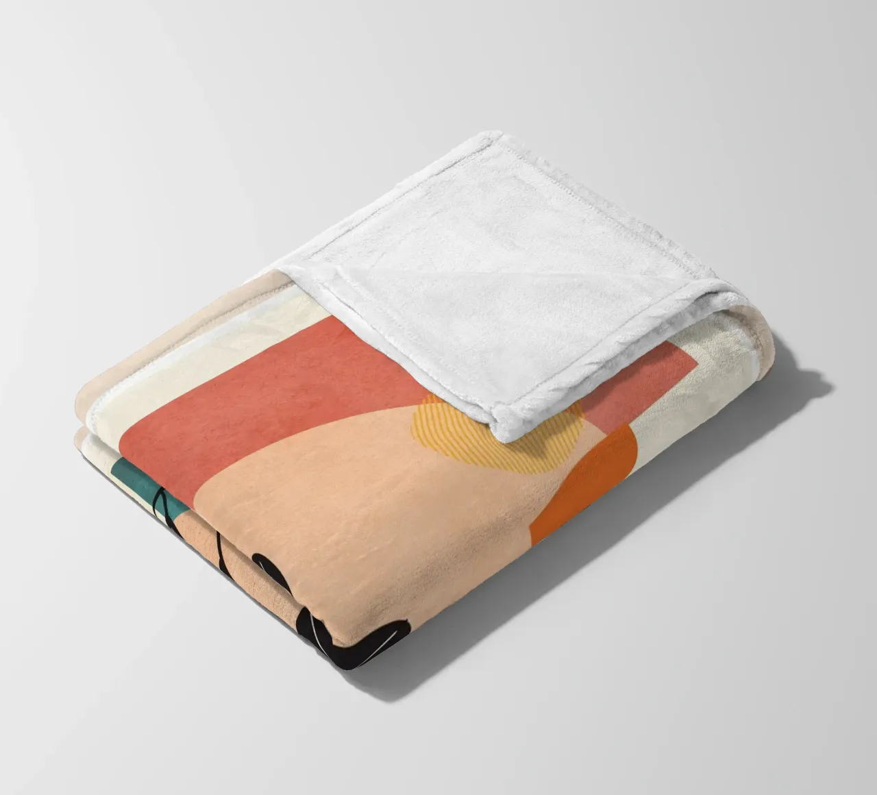 Tropical Geometry 03 coperta in pile da cityart