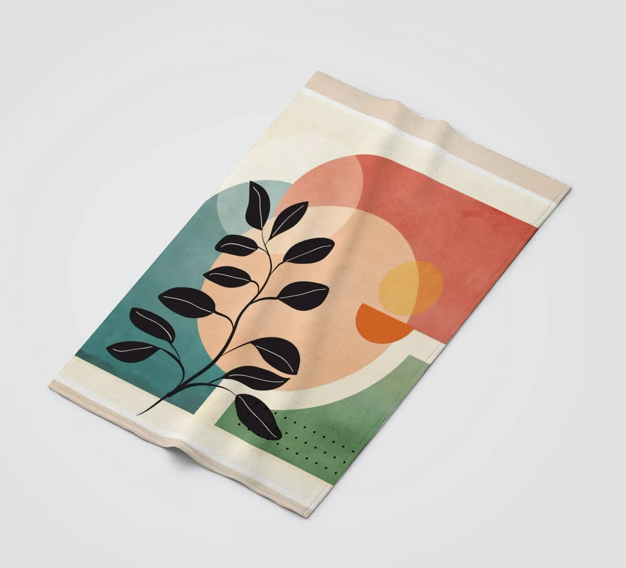 Tropical Geometry 03 coperta in pile da cityart