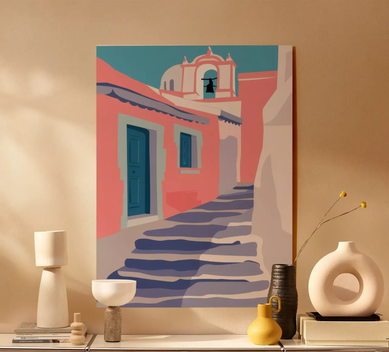 Scala per Santorini plexiglass da Mythy Brush