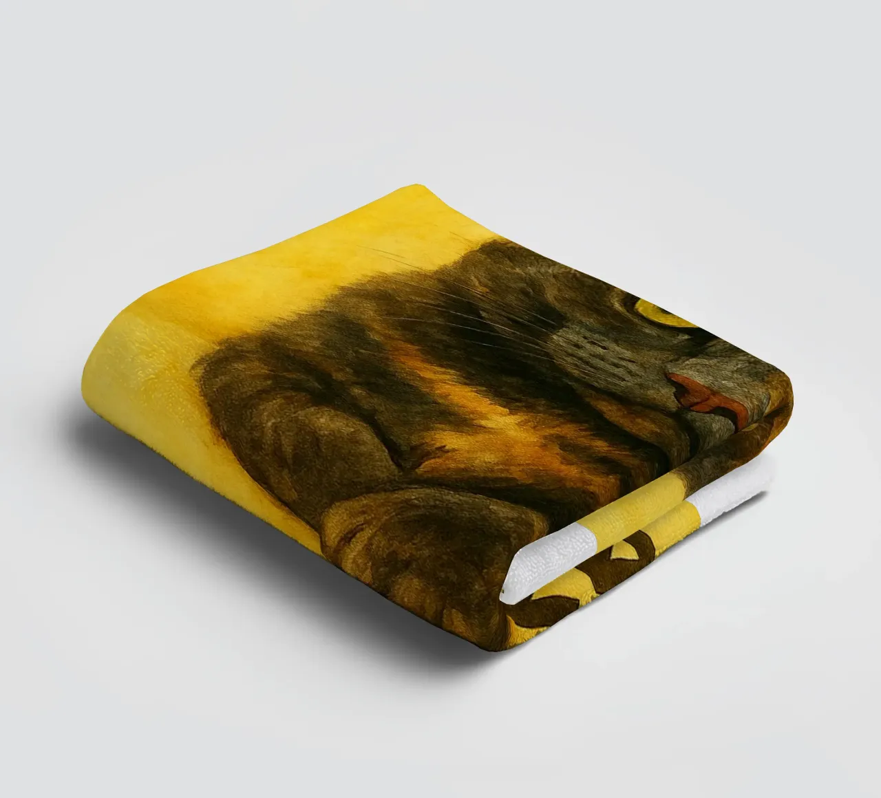 funny cat i do what i want towel by Mirage