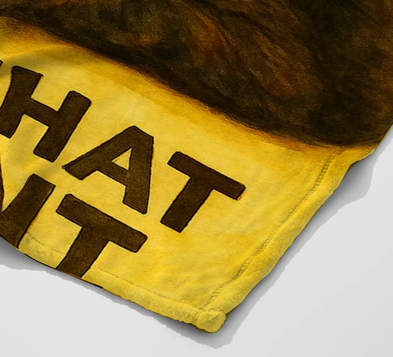funny cat i do what i want fleece blanket by Mirage