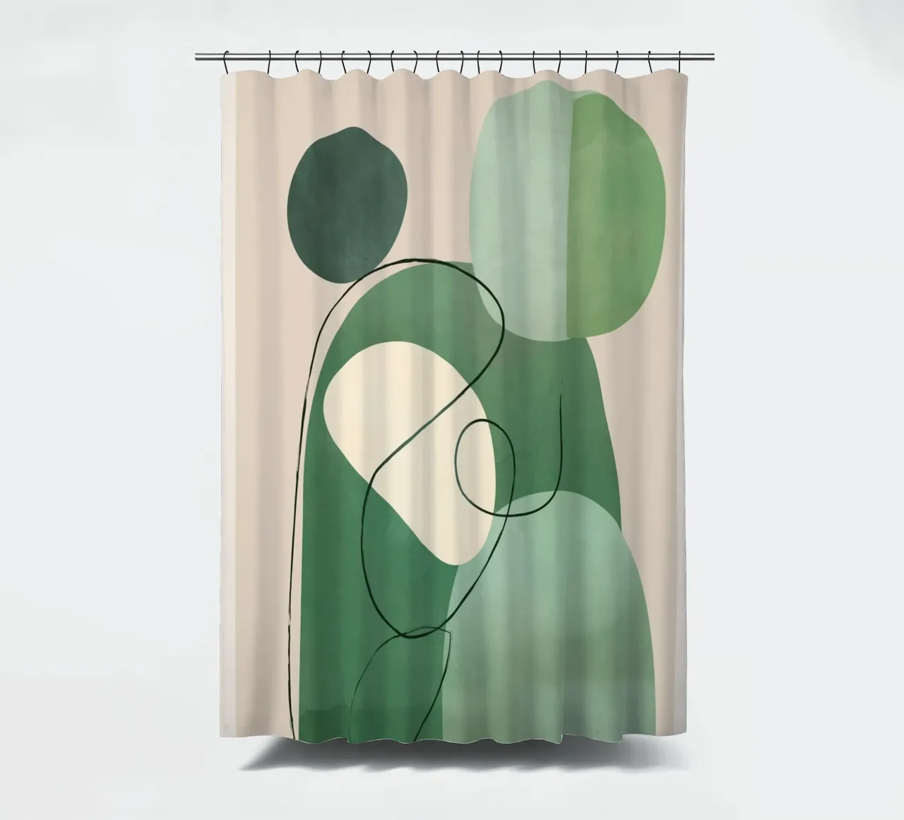 Floating Abstraction 3 tenda da doccia da cityart