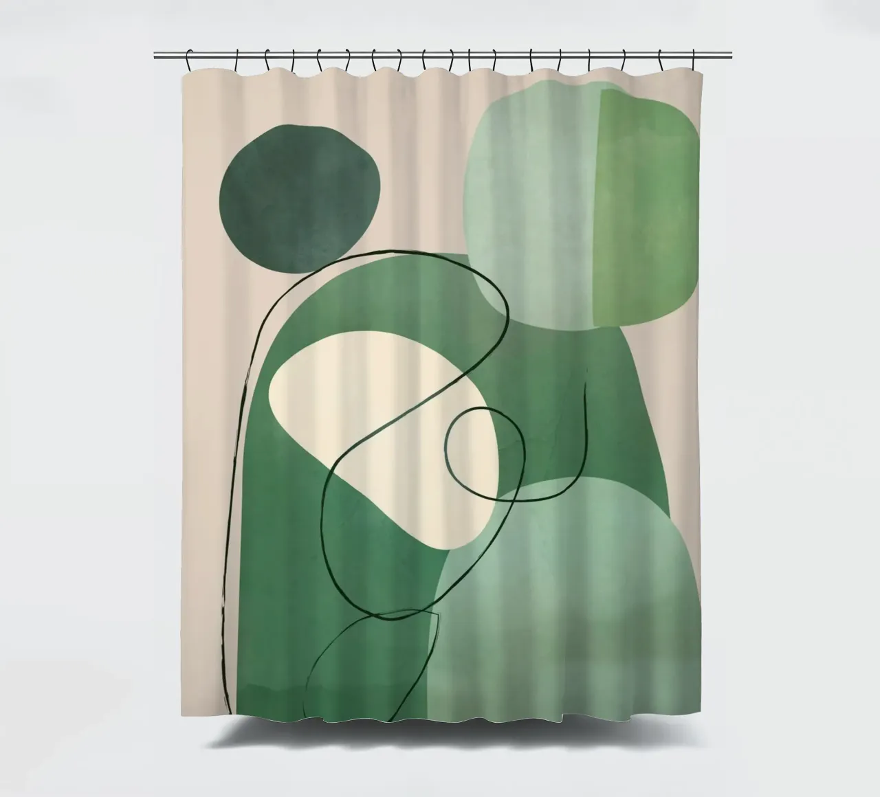 Floating Abstraction 3 tenda da doccia da cityart