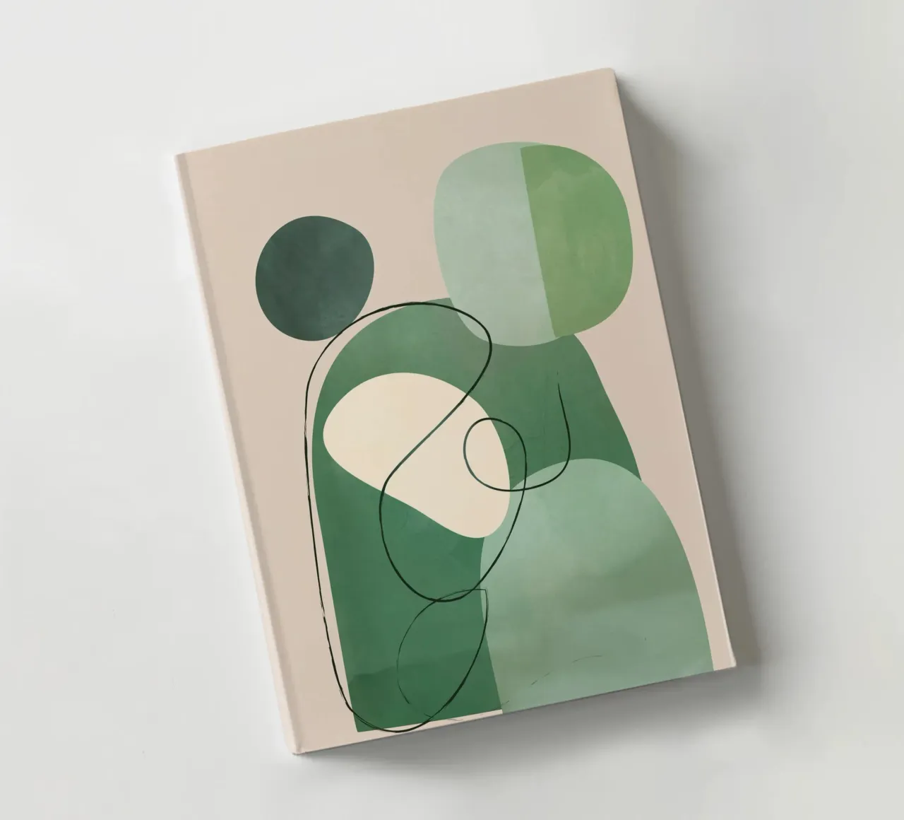 Floating Abstraction 3 notebook by cityart