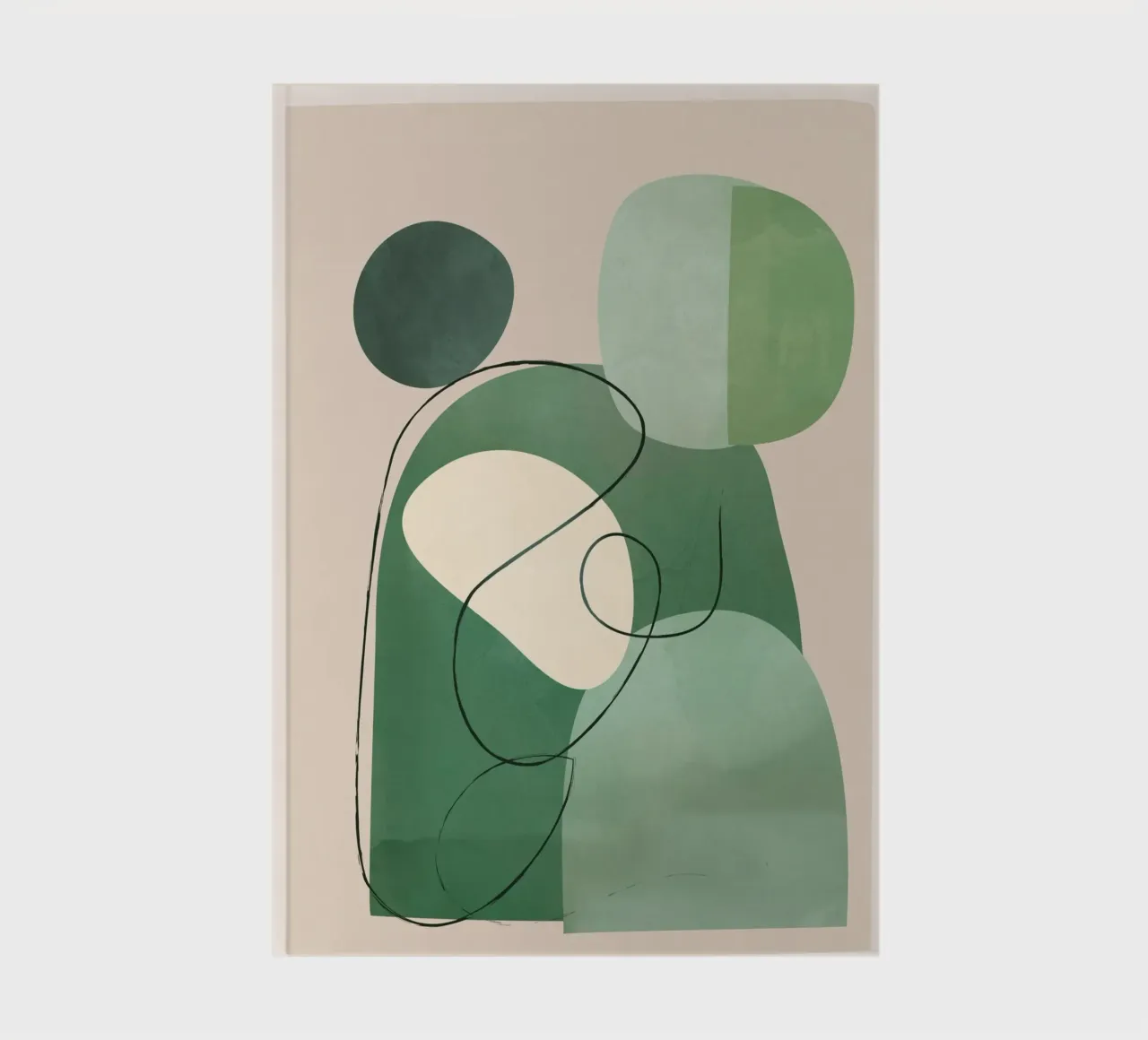 Floating Abstraction 3 notebook by cityart