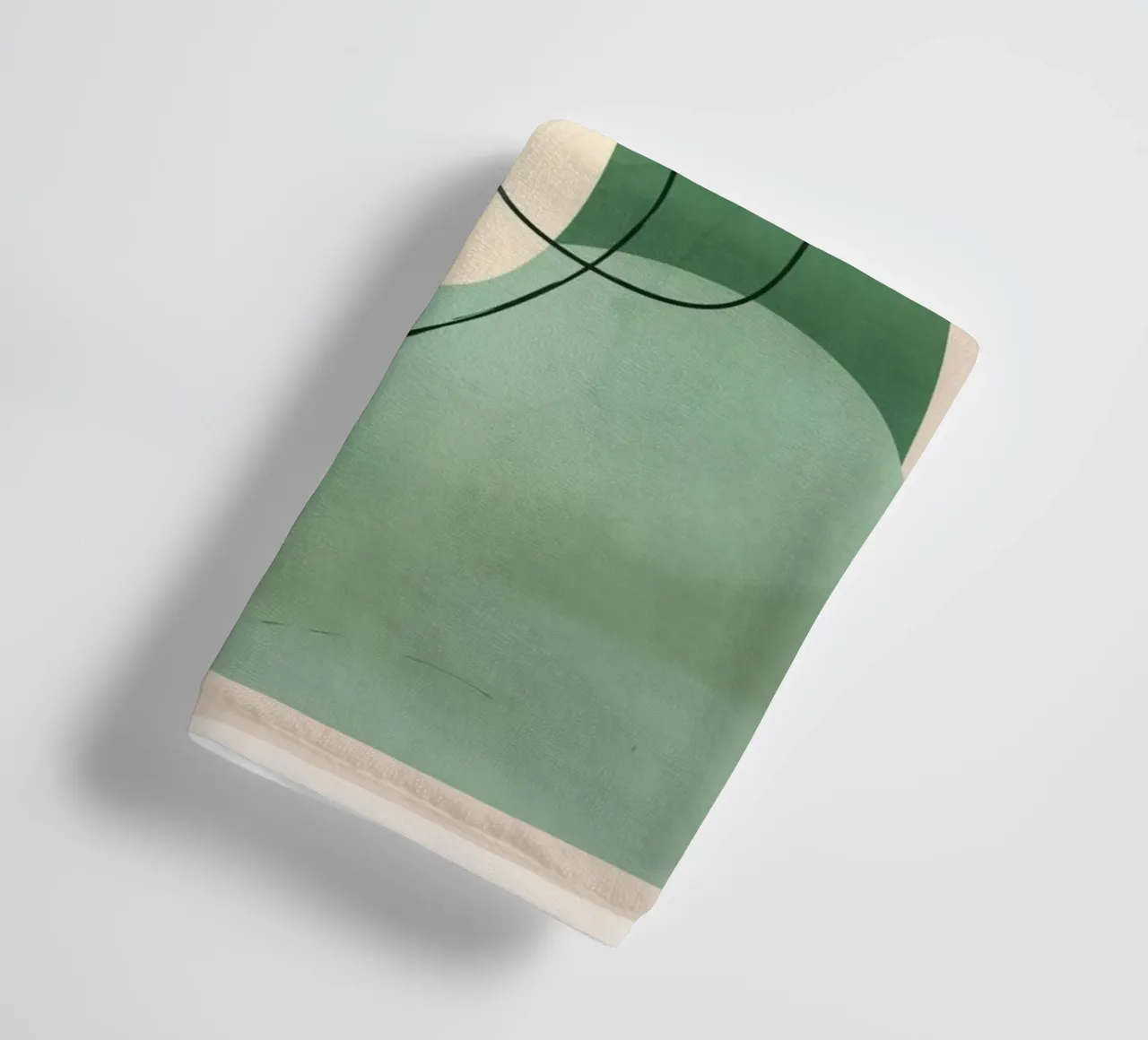 Floating Abstraction 3 towel by cityart
